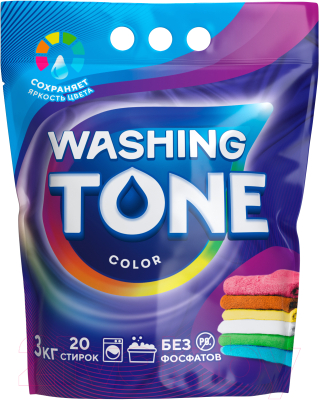 Стиральный порошок Washing Tone Color (Автомат, 3кг)