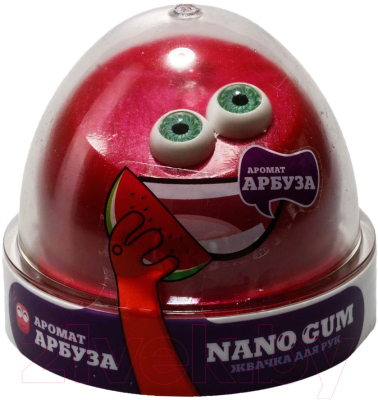 Слайм NanoGum Жвачка для рук / NGAA50 (аромат арбуза)