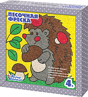 

Набор для творчества Десятое королевство, Песочная фреска. Запасливый ёжик / 01998