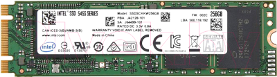 SSD диск Intel 545s 256GB (SSDSCKKW256G8X1)