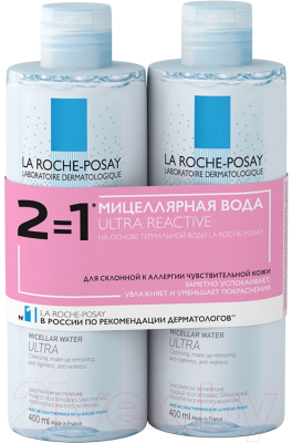 

Набор косметики для лица La Roche-Posay, Ultra из 2 мицеллярных вод