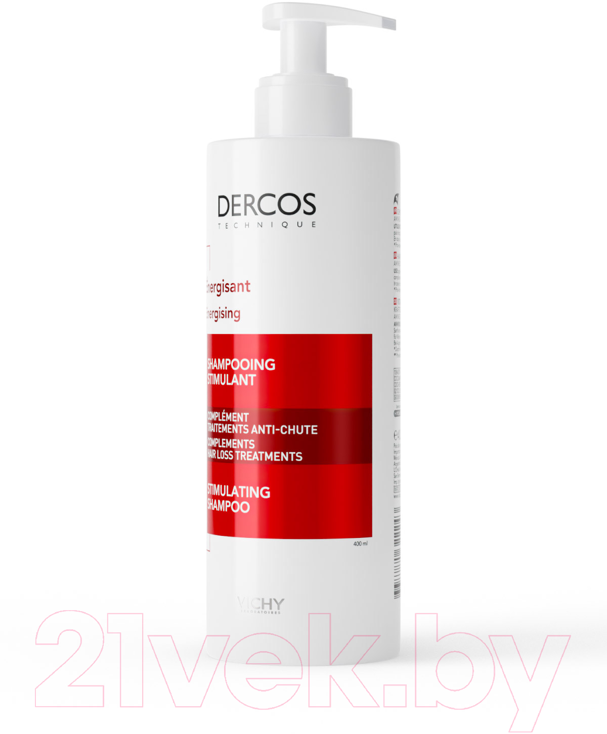 Шампунь для волос Vichy Dercos против выпадения волос тонизирующий