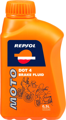 Тормозная жидкость Repsol DOT 4 BRAKE FLUID / RP713A56 (500мл)