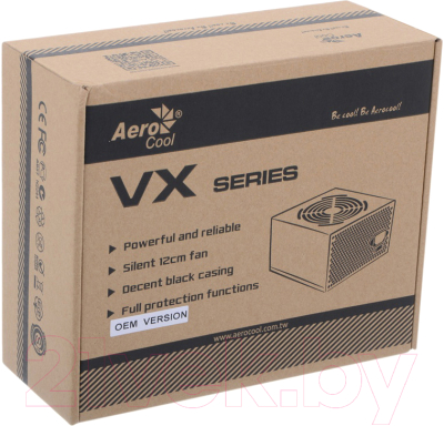 Блок питания для компьютера AeroCool 500W VX-500 ATX v2.3