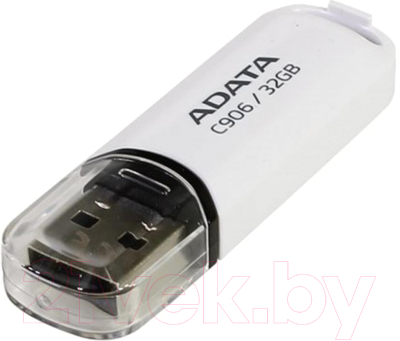 Изображение товара USB flash накопитель A-data C906 32 Гб White (AC906-32G-RWH)