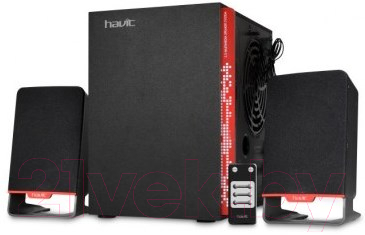 Мультимедиа акустика Havit HV-SF8200BT (черный/красный)