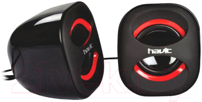Мультимедиа акустика Havit HV-SK430 (черный/красный)
