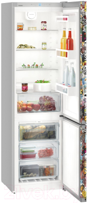Холодильник с морозильником Liebherr CNst 4813
