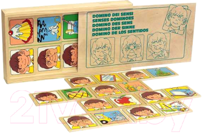 

Развивающая игра Играй с умом, Домино. Органы чувств / 1505