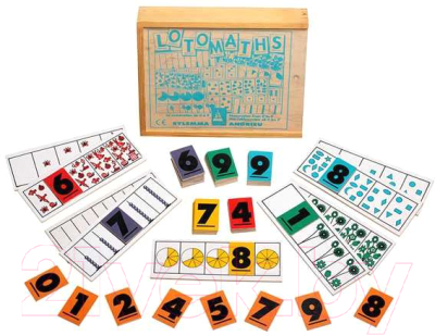 

Развивающая игра Играй с умом, Домино. Математика / 5005