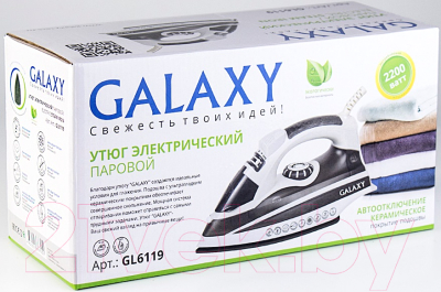Утюг Galaxy GL 6119 (черный)