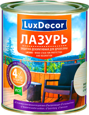 Лазурь для древесины LuxDecor Тик (750мл)