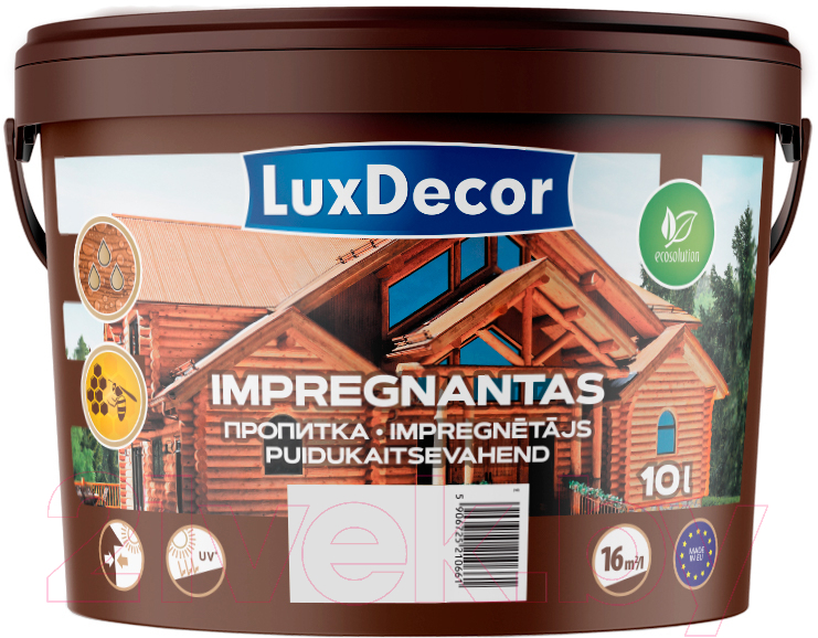 Пропитка для дерева LuxDecor Plus каштан