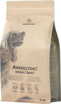 Сухой корм для собак Magnusson Adult Meat&Biscuit / F210200 (2кг)
