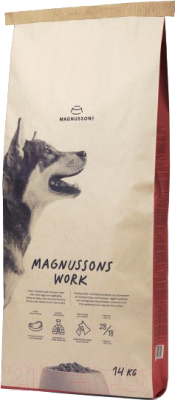 Сухой корм для собак Magnusson Meat & Biscuit Work / F23140 (14кг)