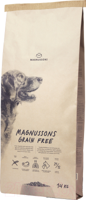 Сухой корм для собак Magnusson Grain Free Meat&Biscuit / F251400 (14кг)