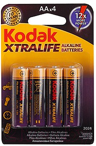 Комплект батареек Kodak Б0014328 (4 шт.)
