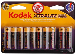 Комплект батареек Kodak Б0014330