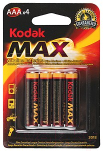 Комплект батареек Kodak Б0005124