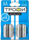 Комплект батареек Трофи LR6-4BL / C0034657 - 