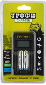 Зарядное устройство для аккумуляторов Трофи TR-803 AAA LCD / C0031648