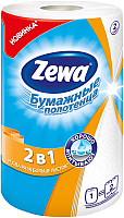 

Бумажные полотенца Zewa, 2 в 1