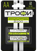 Комплект аккумуляторов Трофи HR6-2BL 2100 mAh / C0032099 - 