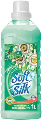 Кондиционер для белья Soft Silk Premium Amazonia (1л)