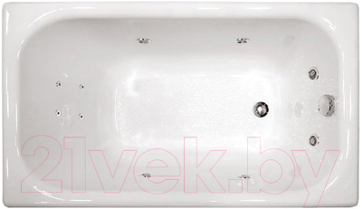 Ванна акриловая Triton Лиза 120x70 Люкс (с гидромассажем)