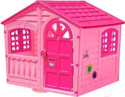 Домик для детской площадки PalPlay Игровой 360 (розовый)