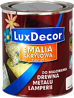 Эмаль LuxDecor Горячий шоколад (750мл, глянец) - 