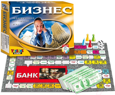 Настольная игра Topgame Бизнес экономическая / 01247