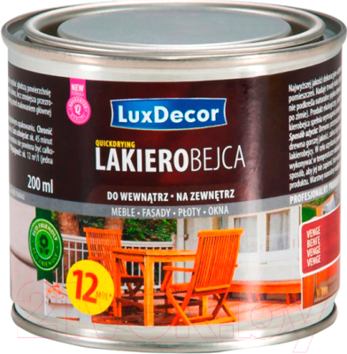 

Лакобейц LuxDecor, Светло-коричневый;желтый, Светлый дуб