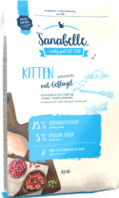 Сухой корм для кошек Bosch Petfood Sanabelle Kitten (10кг)