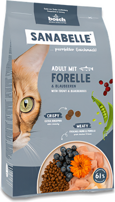Сухой корм для кошек Bosch Petfood Sanabelle Adult Trout