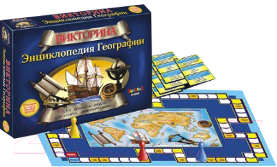 Настольная игра Topgame Энциклопедия географии / 01023