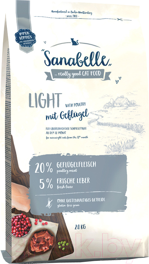 Корм для кошек Bosch Petfood Sanabelle Light (2кг)