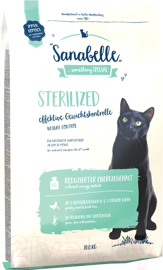 Корм для кошек Bosch Petfood Sanabelle Sterilized (10кг)