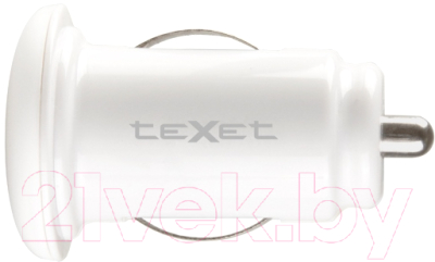 Зарядное устройство автомобильное Texet PowerLot TPC-1005 (белый)