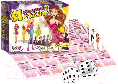 

Настольная игра Topgame, Я стану моделью / 1188