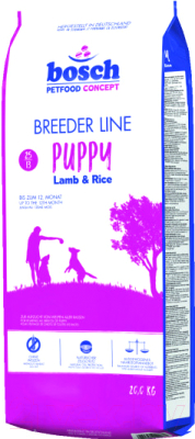 Сухой корм для собак Bosch Petfood Breeder Puppy Lamb&Rice (20кг)
