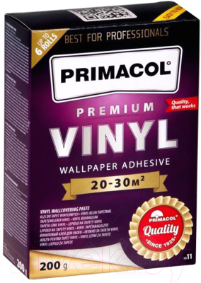 Клей для обоев Primacol Premium Vinyl (200г)