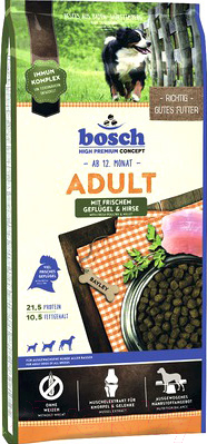 Сухой корм для собак Bosch Petfood Adult Poultry&Spelt (1кг)