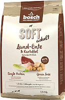 Полувлажный корм для собак Bosch Petfood Soft Adult Grain Free Duck&Potatoes (2.5кг) - 