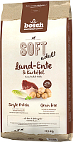 Полувлажный корм для собак Bosch Petfood Soft Adult Grain Free Duck&Potatoes (12.5кг) - 