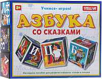 

Развивающая игрушка Забава, Кубики. Азбука со сказками / 11503