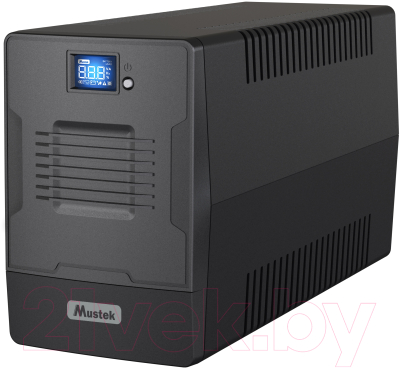 ИБП Mustek PowerMust 1000 LCD Line Interactive IEC/Schuko / 1000-LCD-LI-T30