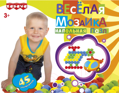 Развивающая игрушка Забава Веселая мозаика / 13102