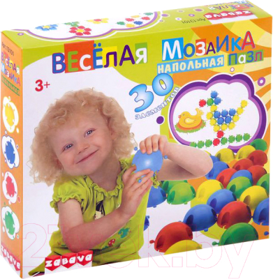 Развивающая игрушка Забава Веселая мозаика / 13101