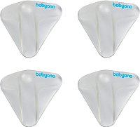 Набор накладок защитных для мебели BabyOno Треугольный / 951 (4шт, силиконовый) - 